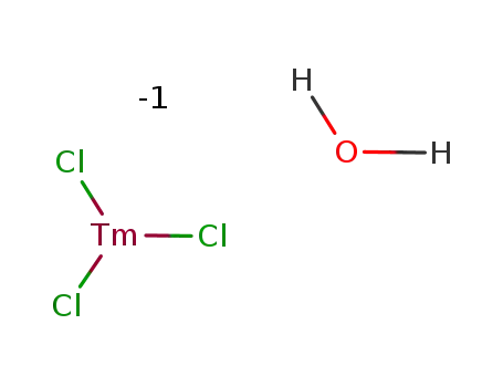 Molecular Structure of 13778-39-7 (THULIUM CHLORIDE)