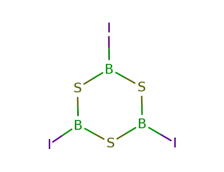 Molecular Structure of 13845-21-1 (triiodo borthiine)