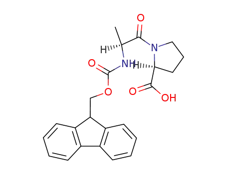 Molecular Structure of 186023-44-9 (Fmoc-Ala-Pro-OH)