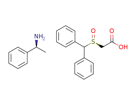 Molecular Structure of 949092-13-1 ((S)-modafinic acid*(S)-α-methylbenzylamine)