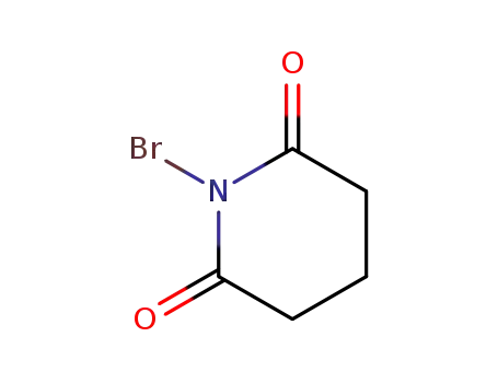 Molecular Structure of 3699-18-1 (2,6-Piperidinedione, 1-bromo-)