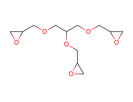 Molecular Structure of 13236-02-7 (Oxirane,2,2',2''-[1,2,3-propanetriyltris(oxymethylene)]tris-)