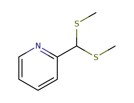 Molecular Structure of 219879-85-3 (2-<bis(methylsulfanyl)methyl>pyridine)