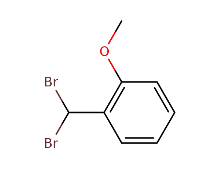 Molecular Structure of 95111-04-9 (Benzene, 1-(dibromomethyl)-2-methoxy-)