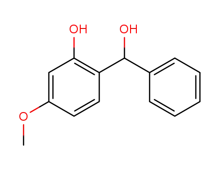 Molecular Structure of 926236-29-5 (2-hydroxy-4-methoxybenzhydrol)
