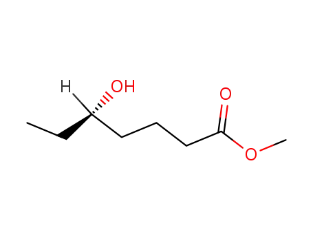 Molecular Structure of 118545-01-0 ((S)-5-Hydroxy-heptanoic acid methyl ester)