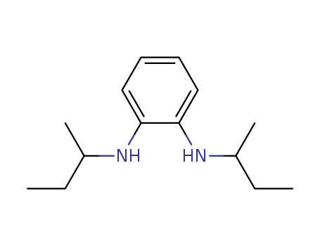 13482-10-5,N,N'-bis(1-methylpropyl)benzene-1,2-diamine,1,2-Benzenediamine,N,N'-bis(1-methylpropyl)- (9CI); o-Phenylenediamine, N,N'-di-sec-butyl-(7CI,8CI); 1,2-Bis(sec-butylamino)benzene; N,N'-Di-2-butyl-o-phenylenediamine;N,N'-Di-sec-butyl-o-phenylenediamine; Unilink 4102