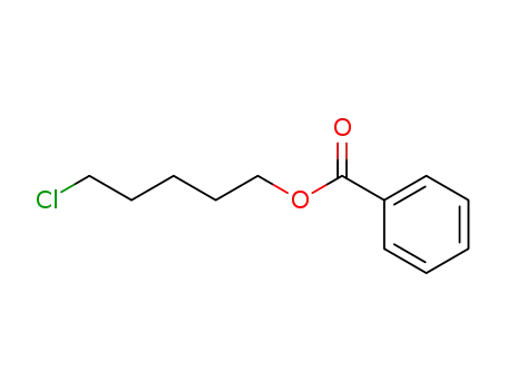 Molecular Structure of 55092-47-2 (5-Chloropentyl benzoate)