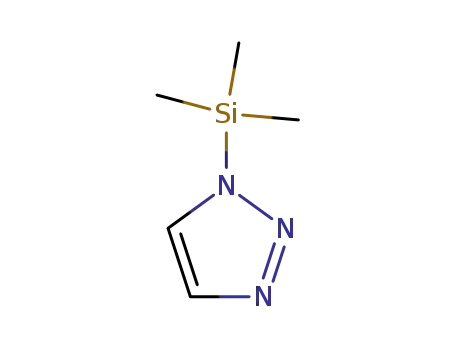 Molecular Structure of 13257-88-0 (1-(trimethylsilyl)-1H-1,2,3-triazole)