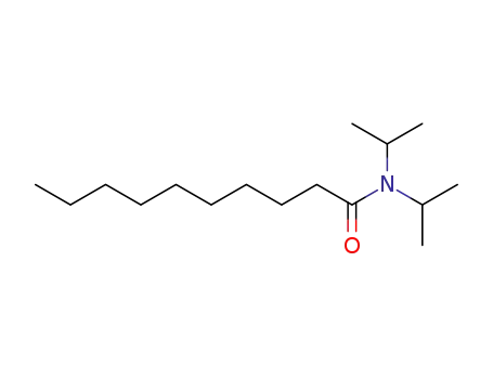 Molecular Structure of 57303-36-3 (N,N-di(propan-2-yl)decanamide)