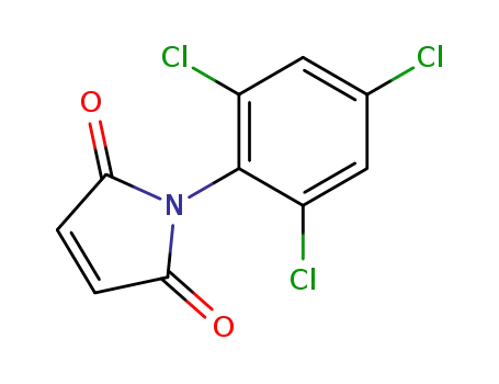 Molecular Structure of 13167-25-4 (N-(2,4,6-Trichlorophenyl)maleimide)