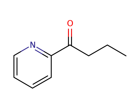 Molecular Structure of 22971-32-0 (1-(PYRIDIN-2-YL)BUTAN-1-ONE)