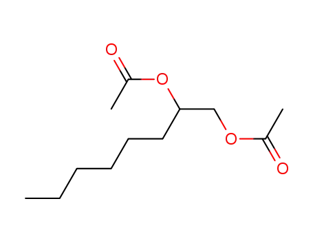 Molecular Structure of 22007-56-3 (1,2-octanediyl diacetate)