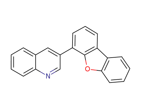 Molecular Structure of 1004751-41-0 (3-(4-dibenzofuranyl)quinoline)