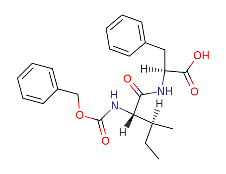 13254-07-4,Z-ILE-PHE-OH,Alanine,N-(N-carboxy-L-isoleucyl)-3-phenyl-, N-benzyl ester (7CI);L-Phenylalanine,N-[N-[(phenylmethoxy)carbonyl]-L-isoleucyl]-;Carbobenzoxy-L-isoleucyl-L-phenylalanine;N-Benzyloxycarbonyl-L-isoleucyl-L-phenylalanine;N-Carbobenzyloxy-L-isoleucyl-L-phenylalanine;Z-lle-Phe-OH;