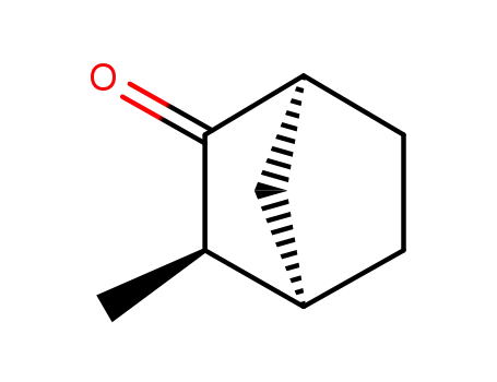 Molecular Structure of 4154-60-3 (Bicyclo[2.2.1]heptan-2-one, 3-methyl-, endo-)