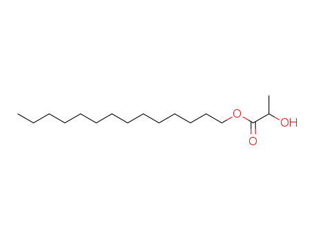 Molecular Structure of 1323-03-1 (LACTIC ACID TETRADECYL ESTER)