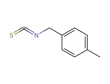 Molecular Structure of 3694-46-0 (4-METHYLBENZYL ISOTHIOCYANATE)