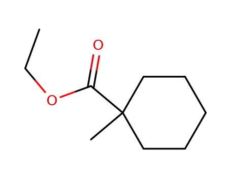 Molecular Structure of 6553-85-1 (Cyclohexanecarboxylic acid, 1-methyl-, ethyl ester)