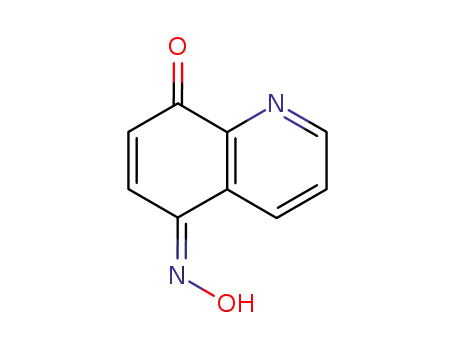 Molecular Structure of 109701-95-3 (5,8-quinolinoquinone 5-oxime)