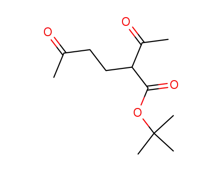 Molecular Structure of 35490-06-3 (tert-butyl 2-acetyl-5-oxohexanoate)