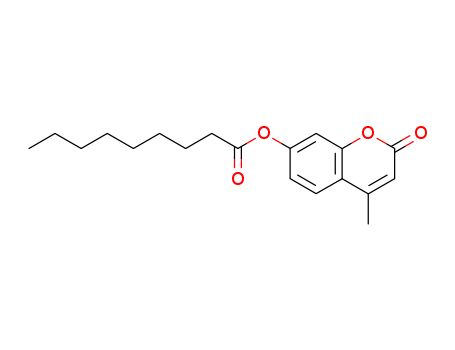 Nonanoic acid,4-methyl-2-oxo-2H-1-benzopyran-7-yl ester
