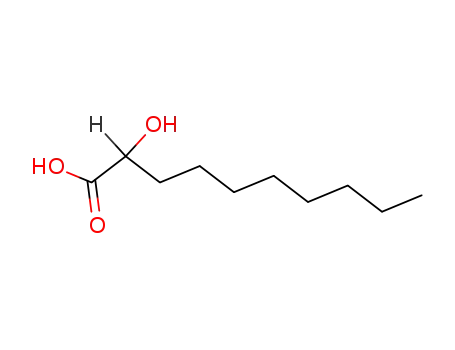 Molecular Structure of 5393-81-7 (2-HYDROXYDECANOIC ACID)