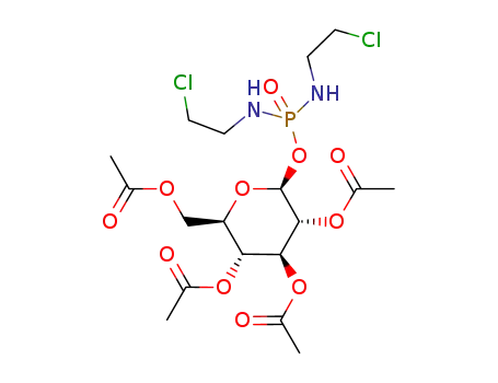 Molecular Structure of 132683-11-5 (C<sub>18</sub>H<sub>29</sub>Cl<sub>2</sub>N<sub>2</sub>O<sub>11</sub>P)
