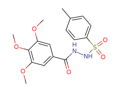 Benzoic acid,3,4,5-trimethoxy-, 2-[(4-methylphenyl)sulfonyl]hydrazide