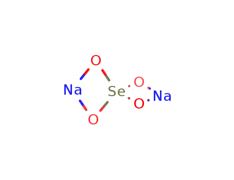Molecular Structure of 13410-01-0 (Sodium selenate)