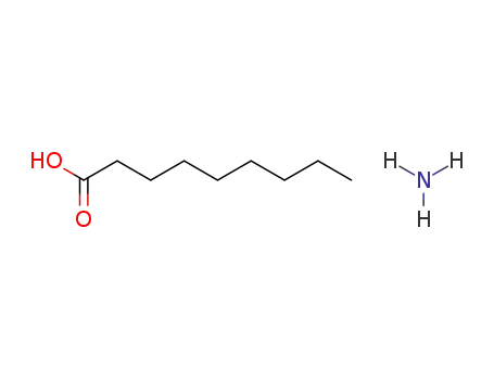 Molecular Structure of 63718-65-0 (ammonium nonanoate)