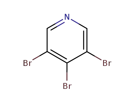 Molecular Structure of 2457-48-9 (3,4,5-TRIBROMOPYRIDINE)