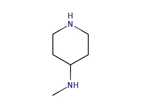 Molecular Structure of 45584-07-4 (4-AMINO-1-METHYLPIPERIDINE)