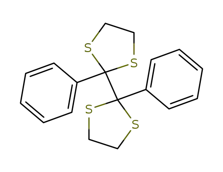 Molecular Structure of 78576-73-5 (2,2'-Diphenyl-[2,2']bi[[1,3]dithiolanyl])