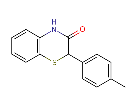 Molecular Structure of 131602-92-1 (2-(4-methylphenyl)-1,4-benzothiazin-3-one)