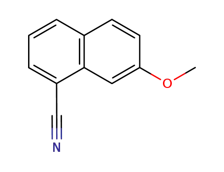 Molecular Structure of 158365-54-9 (7-METHOXY-1-NAPHTHONITRILE)