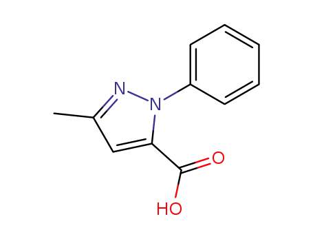 Molecular Structure of 1136-76-1 (5-METHYL-2-PHENYL-2H-PYRAZOLE-3-CARBOXYLIC ACID)