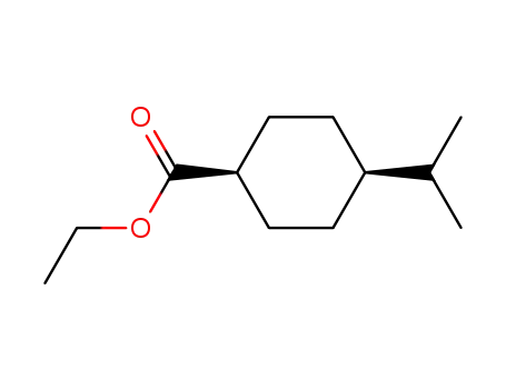 <i>cis</i>-<i>p</i>-menthanoic acid-<sup>(7)</sup>-ethyl ester