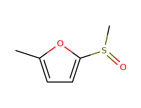 Molecular Structure of 116394-76-4 (Furan, 2-methyl-5-(methylsulfinyl)-)