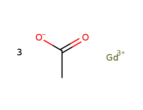 16056-77-2,GADOLINIUM ACETATE,Aceticacid, gadolinium(3+) salt (8CI,9CI);Gadolinium acetate (6CI,7CI);Gadoliniumtriacetate;Gadolinium tris(acetate);Gadolinium(3+) acetate;Gadolinium(III)acetate;AC1L4MGE;AR-1J1118;AR-1J1119;CID159771;