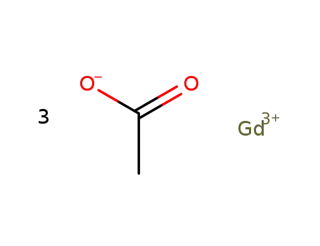 Molecular Structure of 16056-77-2 (GADOLINIUM ACETATE)