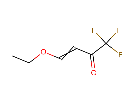 Molecular Structure of 17129-06-5 (4-Ethoxy-1,1,1-trifluoro-3-buten-2-one)