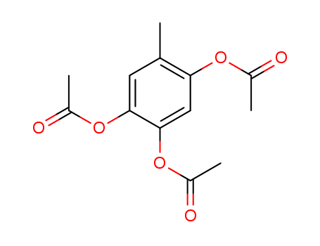 1,2,4-Benzenetriol,5-methyl-, 1,2,4-triacetate