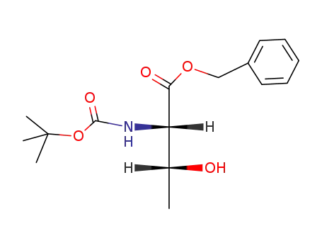 Molecular Structure of 33662-26-9 (BOC-THR-OBZL)