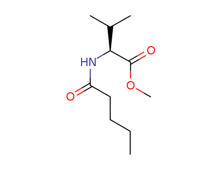 methyl N-pentanoyl-L-valinate