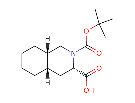 2,3(1H)-Isoquinolinedicarboxylic acid, octahydro-, 2-(1,1-dimethylethyl) ester, (3S,4aS,8aS)-