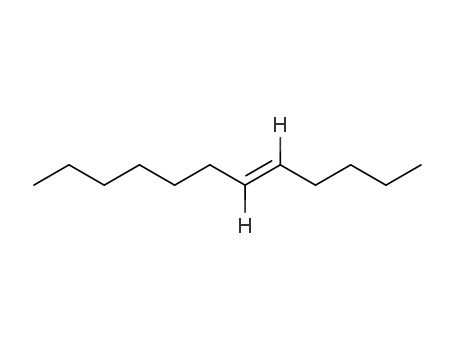 Molecular Structure of 7206-16-8 ((E)-5-Dodecene)
