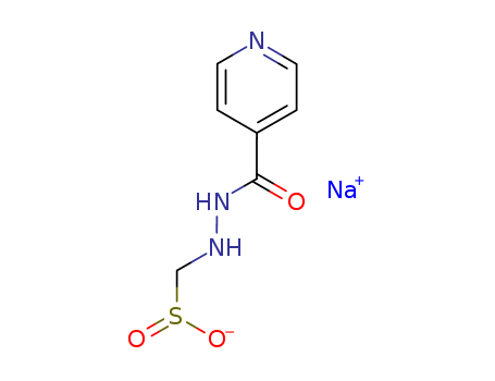 4-Pyridinecarboxylicacid, 2-(sulfinomethyl)hydrazide, sodium salt (1:1)(13573-98-3)