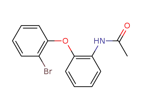 Molecular Structure of 204847-21-2 (N-(2-(2-bromophenoxy)phenyl)acetamide)
