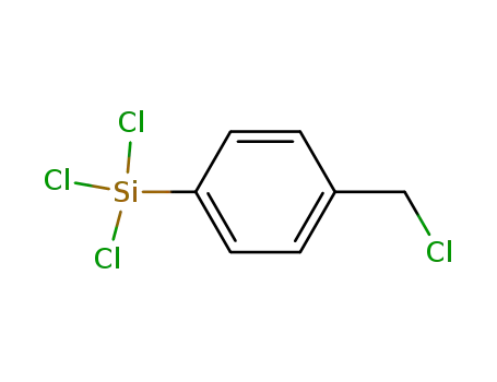 Molecular Structure of 13688-90-9 (4-(CHLOROMETHYL)PHENYLTRICHLOROSILANE)